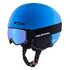 ALPINA Zupo Set & Scarabeo Jr. Ski Helmet & Googles, 48-52cm, Blue Matt