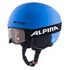 ALPINA Zupo Set & Piney Skihelm & Skibrille, 51-54cm, Blue Matt