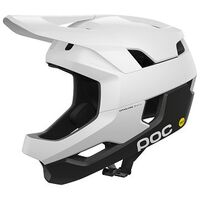 POC Otocon Race MIPS Velohelm, L (59 - 62 cm), Hydrogen White/Uranium Black Matt