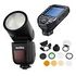 GODOX V1 XProII TTL Round Head Flash Kit for Nikon (V1 XPROIIN)