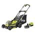 RYOBI 18 V ONE+ Battery Lawnmower (RY18LMX40C-150)