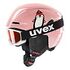 UVEX Viti Set Ski Helmet & Googles, 46-50cm, Pink Penguin