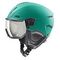 UVEX Instinct Visor Skihelm, L (59 - 61 cm), Proton Matt + Mirror Silver