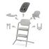 CYBEX Lemo 4-in-1 Highchair, Suede Grey (521003215)