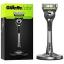 GILLETTE Labs with Cleaning Element, Premium Silver, Starter Pack