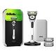 GILLETTE Labs with Cleaning Element, White, Travel Pack (3 Blades)