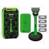 GILLETTE Labs mit Reinigungs-Element, Razer Limited Edition, Travel Pack (5 Klingen)