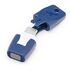 HEAT IT Classic USB-C for Android & iPhone, Blue / White