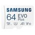 SAMSUNG Evo Plus (2024) microSDXC Card, UHS-I U1, 64GB (MB-MC64SA/EU)