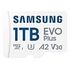 SAMSUNG Evo Plus (2024) microSDXC Card, UHS-I U3, 1.0TB (MB-MC1T0SA/EU)