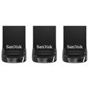 SANDISK Ultra Fit USB 3.1, 32GB, 3er-Pack (SDCZ430-032-G46T)