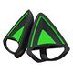 RAZER Kitty Ears V2, Black / Green (RC21-02230100-R3M1)