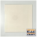 KIDDICRAFT Stackable Baseplate 32x32, White (KC32WSA)