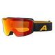 ALPINA Nendaz Q-Lite, Black Yellow Matt - Mirror Red