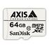 AXIS Sandisk microSDXC, 64GB, White (5801-951)