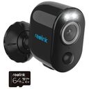 REOLINK Argus 3 Pro + 64GB microSD, Schwarz