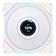 LIAN LI Uni Fan TL LCD 120 RGB Reverse Blade, 120mm, White (12RTLLCD1W)