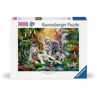 Familie der Weissen Tiger - 1000 Teile (Ravensburger)