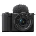 SONY ZV-E10 II Kit, E 16-50 mm F3.5-5.6 OSS PZ, Schwarz
