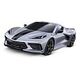 TRAXXAS 4Tec 3.0 Corvette C8, 1:10, Silver (93054-4SLVR)