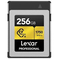 LEXAR Professional Gold Series CFexpress Type B, 256GB (LCXEXPR256G-RNENG)