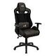 AEROCOOL Earl AeroSuede Gaming Chair, Schwarz