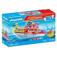 PLAYMOBIL Fire Rescue Boat (71598) from CHF at