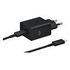 SAMSUNG Fast Charging Adapter with Data Cable, Black (EP-T4511XBEGEU)