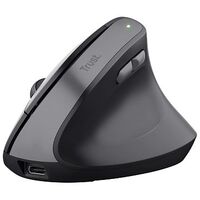 TRUST TM-270 Ergonomic Wireless Mouse, Black (25371)