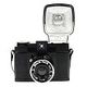 LOMOGRAPHY Diana F+ Camera & Flash Black Jack