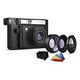 LOMOGRAPHY Lomo'Instant Wide Camera & Lenses Black Edition
