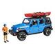 BRUDER Jeep Wrangler Rubicon Unlimited with Kayak and Figure (02529)