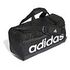 ADIDAS Essentials Linear Duffel Bag, Size S, Black/White (HT4742)