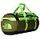 THE NORTH FACE Base Camp Duffel Bag, Size M, Forest Olive/Safety Green/TNF Black