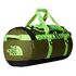 THE NORTH FACE Base Camp Duffel Bag, Grösse M, Forest Olive/Safety Green/TNF Black