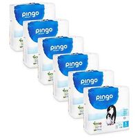 PINGO Large 5 Einwegwindeln, Grösse 5 (12-25 kg), 216 Stück (Monatsbox)