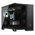 CORSAIR 2500X Window, Schwarz / Obsidian Aluminium (CC-9011287-WW)