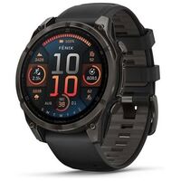 GARMIN fenix 8 - AMOLED, Sapphire, Schwarz / Titan, 47mm (010-02904-21)