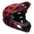 BELL Super Air R Spherical Velohelm, M (55-59cm), Fasthouse Matte Red/Black