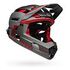 BELL Super Air R Spherical Velohelm, S (52-56cm), Matte Gray/Red