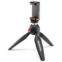 MANFROTTO Pixi Mini Stativ, Schwarz (MKPIXICLMII-BK)