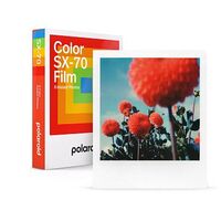 POLAROID Color SX-70 Film, 1 x 8 Pack (6004)