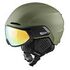 ALPINA Alto Q-Lite Ski Helmet, S (51-55cm), Olive Matt