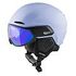 ALPINA Alto Q-Lite Skihelm, S (51-55cm), Lilac-Black Matt