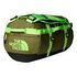 THE NORTH FACE Base Camp Duffel Bag, Grösse S, Forest Olive/Safety Green/TNF Black