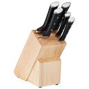 TEFAL Ice Force Wooden Knife Block with 5 Knives (K232S574)