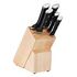 TEFAL Ice Force Wooden Knife Block with 5 Knives (K232S574)