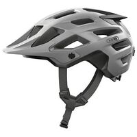 ABUS Moventor 2.0 Bicycle Helmet, L (57-61 cm), Ti Silver