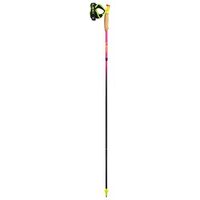 LEKI Ultratrail FX.One Superlite Trail Running Stock, 105 cm, Neonpink/Neonyellow/Naturalcarbon