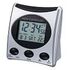 TECHNOLINE Radio Controlled Alarm Clock WT 221-T, Silver